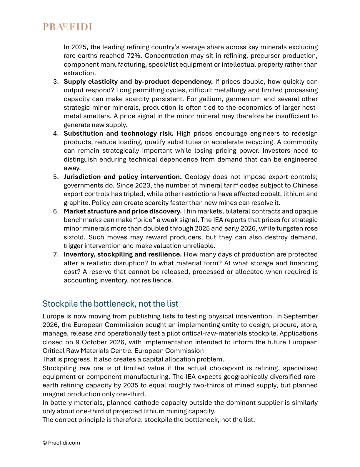 A Critical Minerals List Is Not An Investment Thesis — page 3