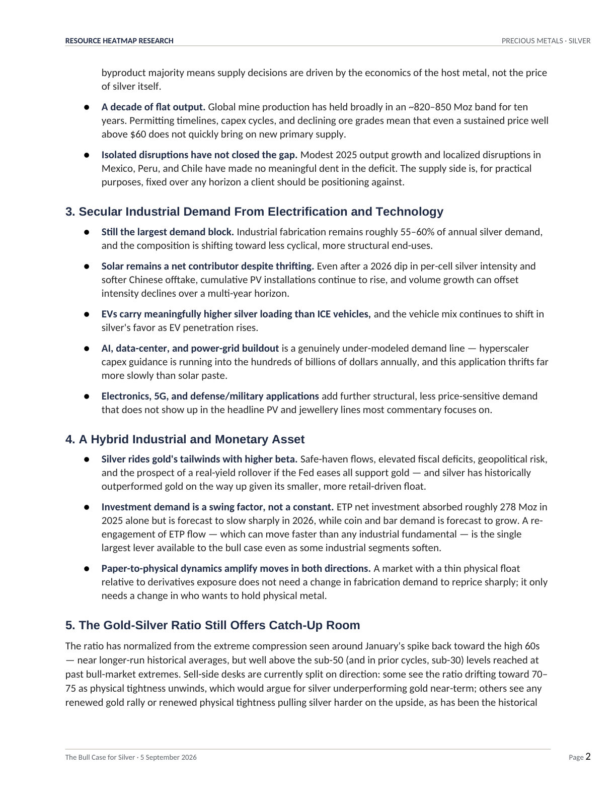 Bull Case for Silver — page 2
