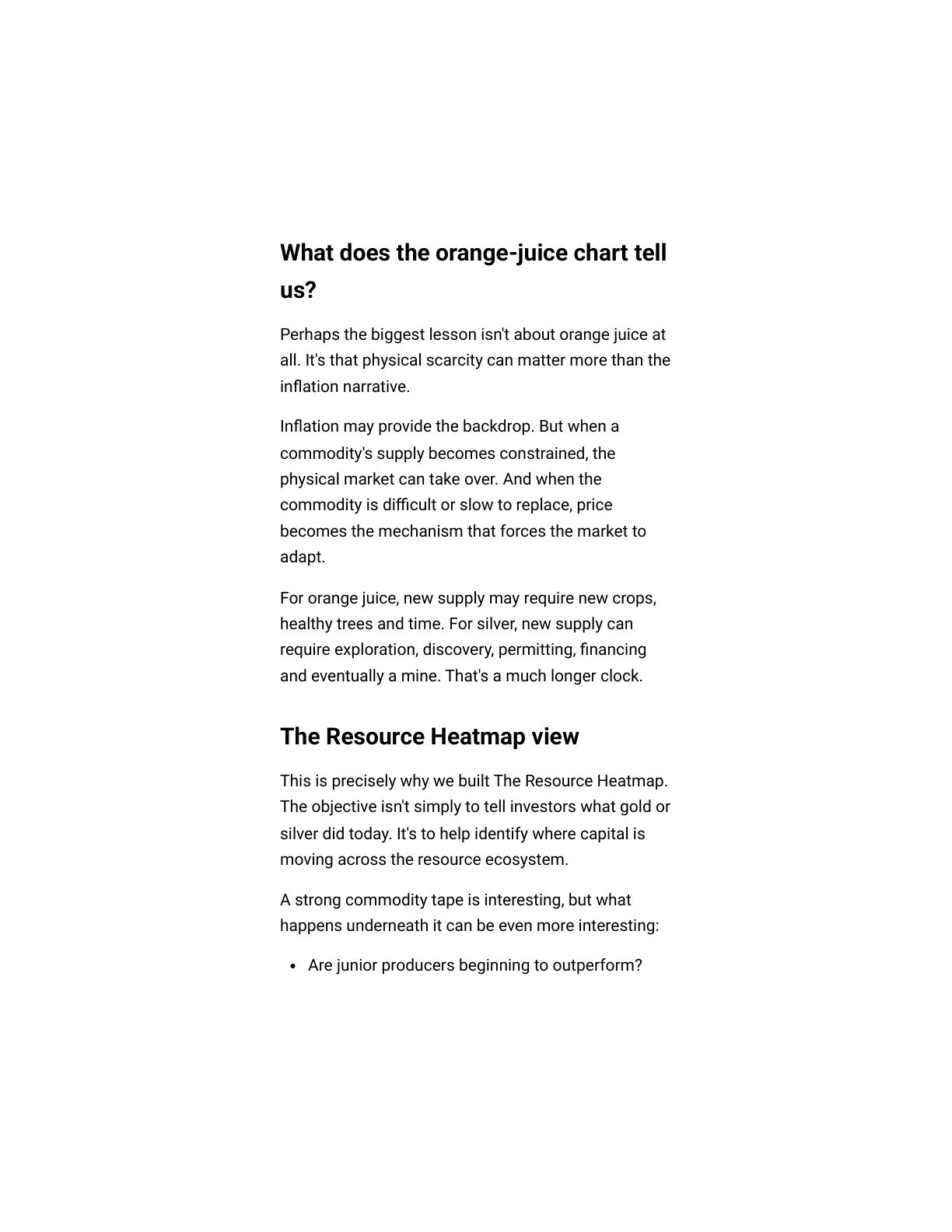 Orange Juice, Silver & Inflation - What the commodity Markets May Be Telling Us — page 11
